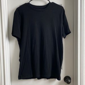 Plain Black Tee Mens Sz Small